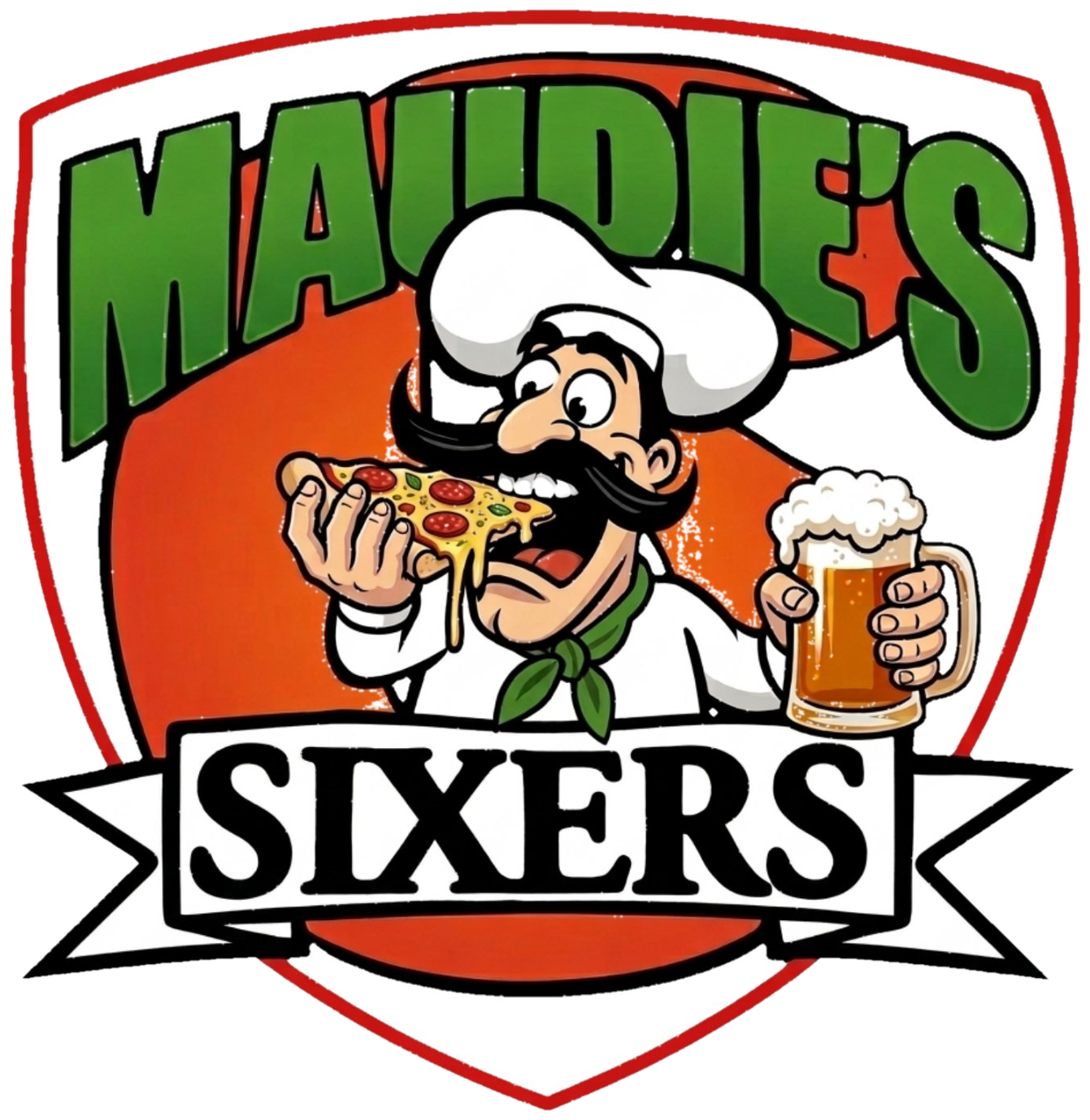 Maudie's Sixers logo