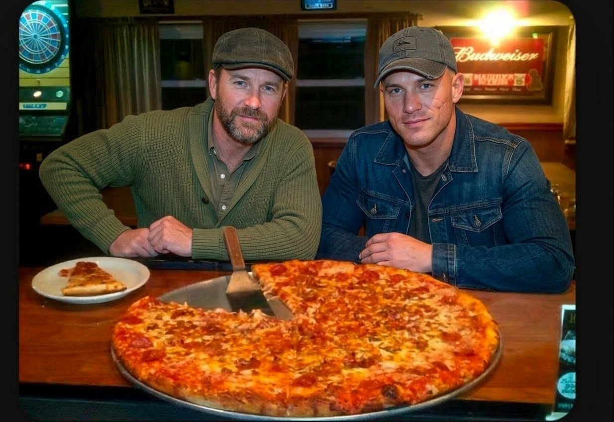 The 26er pizza at Maudie's Sixers